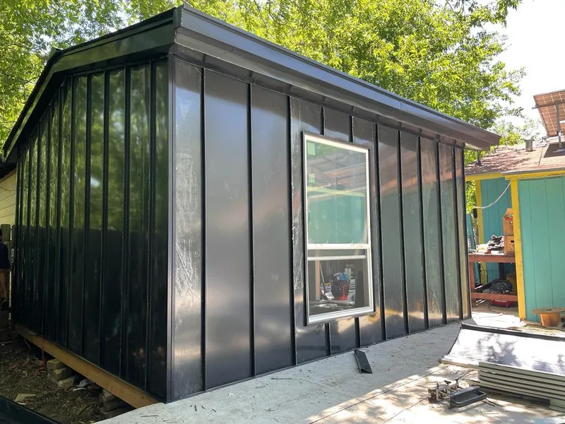 Black standing seam metal wall panels for Roof Inspection in Uwchlan